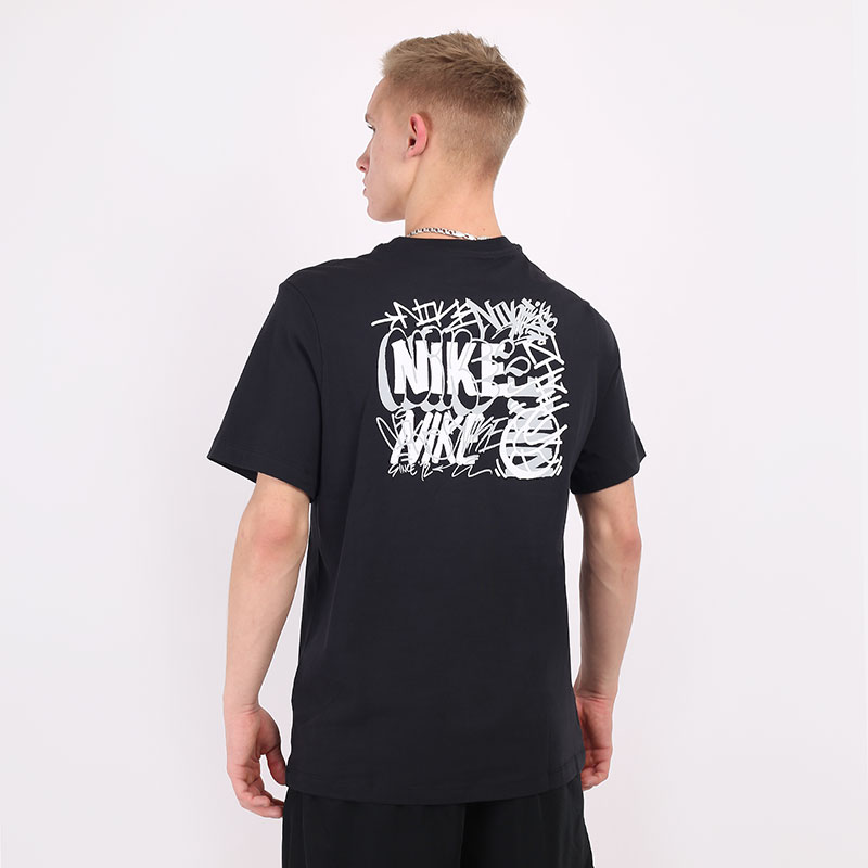 мужская черная футболка Nike Exploration Series CV2039-010 - цена, описание, фото 3